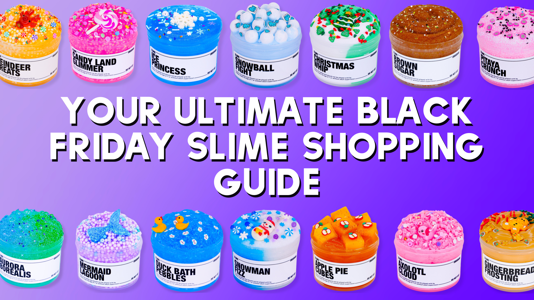 Your Ultimate Black Friday Slime Shopping Guide