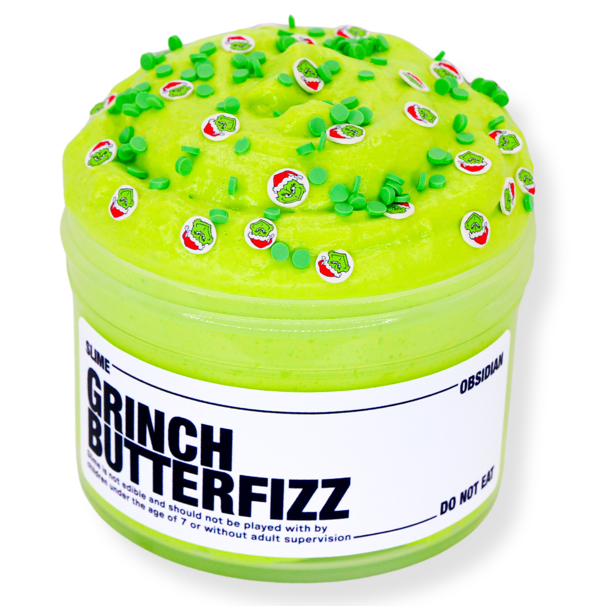 Grinch Butterfizz Slime - Slime Obsidian