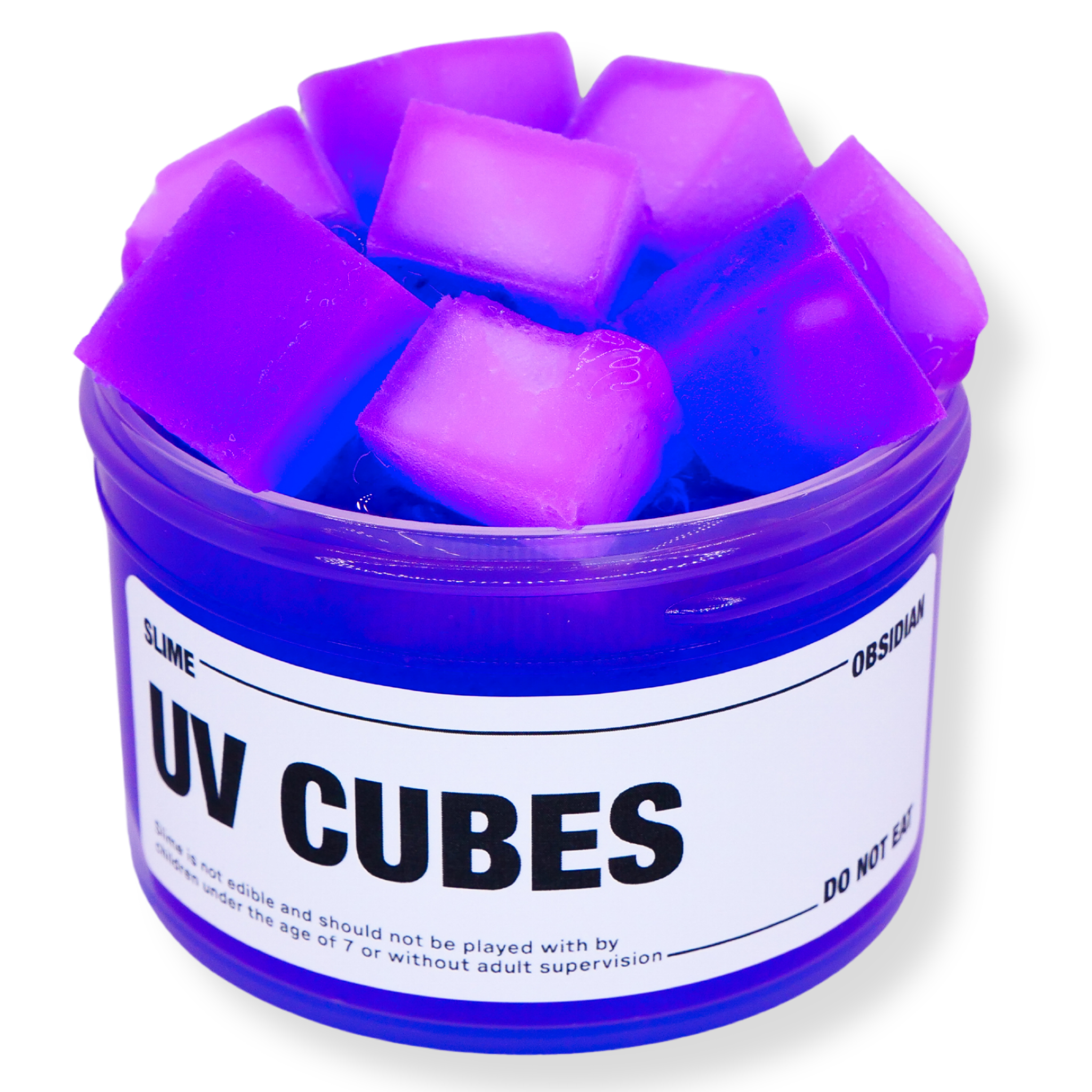 UV Cubes Slime - Slime Obsidian