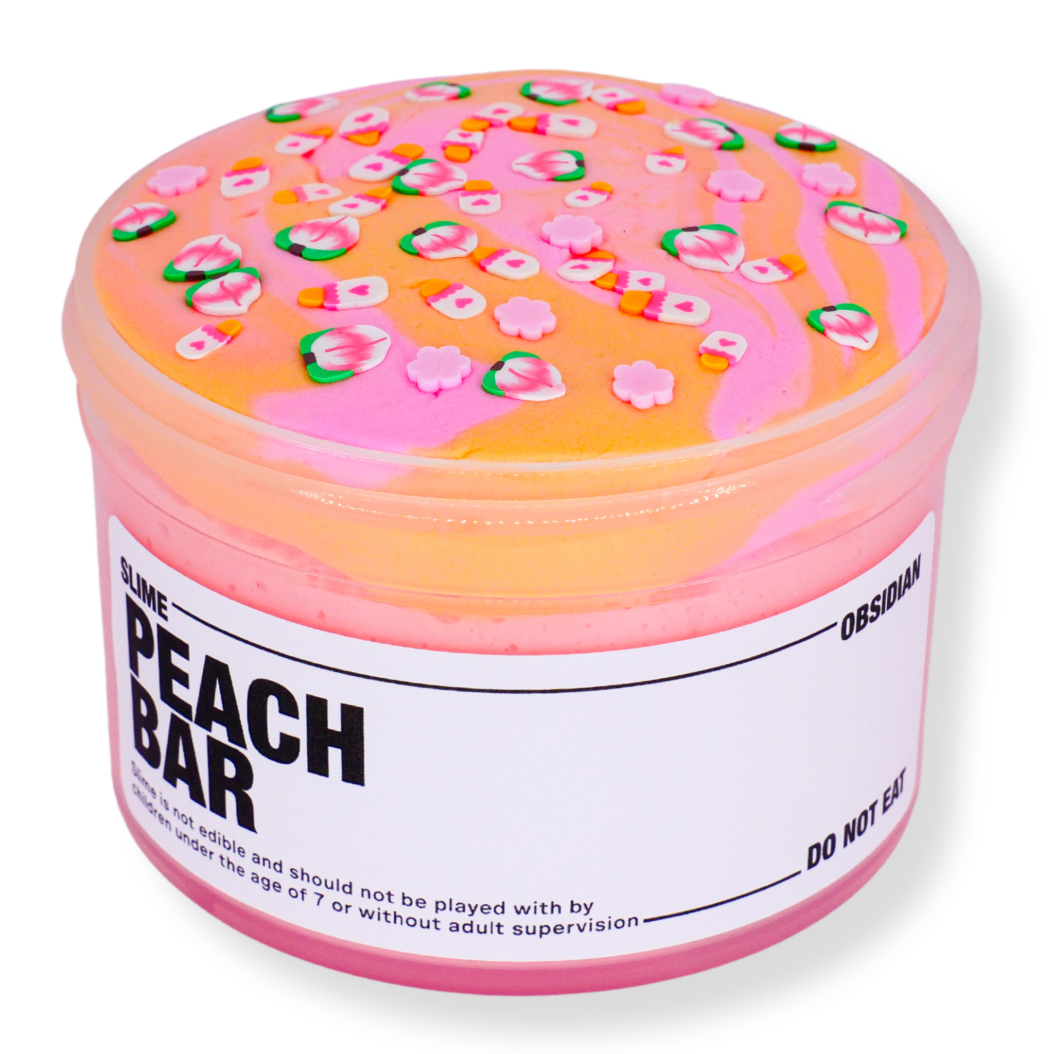 Peach Bar Slime - Slime Obsidian