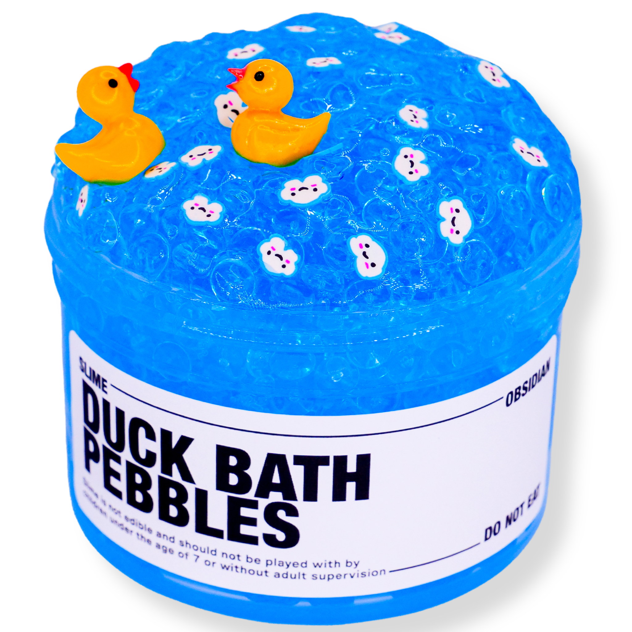 Duck Bath Pebbles Slime - Slime Obsidian