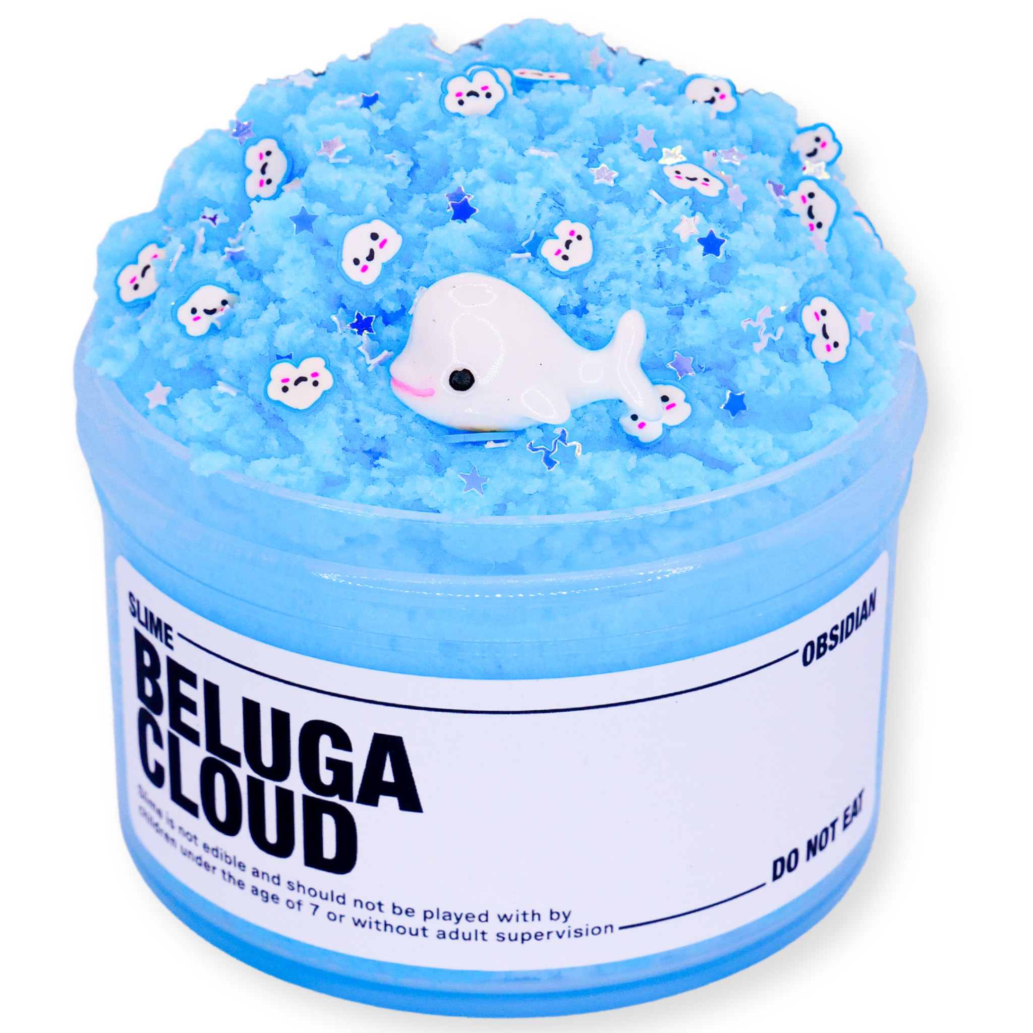 Beluga Cloud Slime - Slime Obsidian