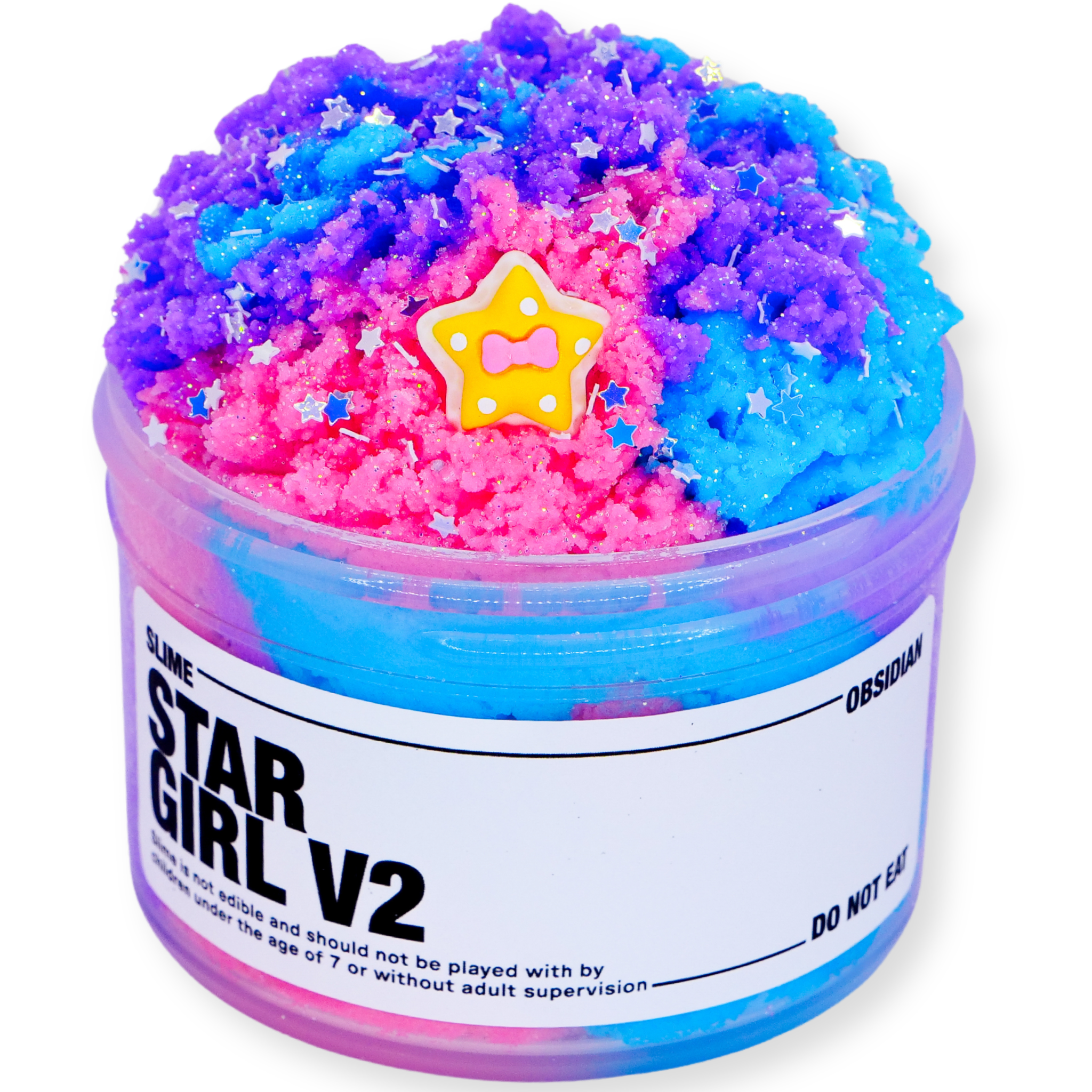 Star Girl V2 Cloud Slime - Slime Obsidian