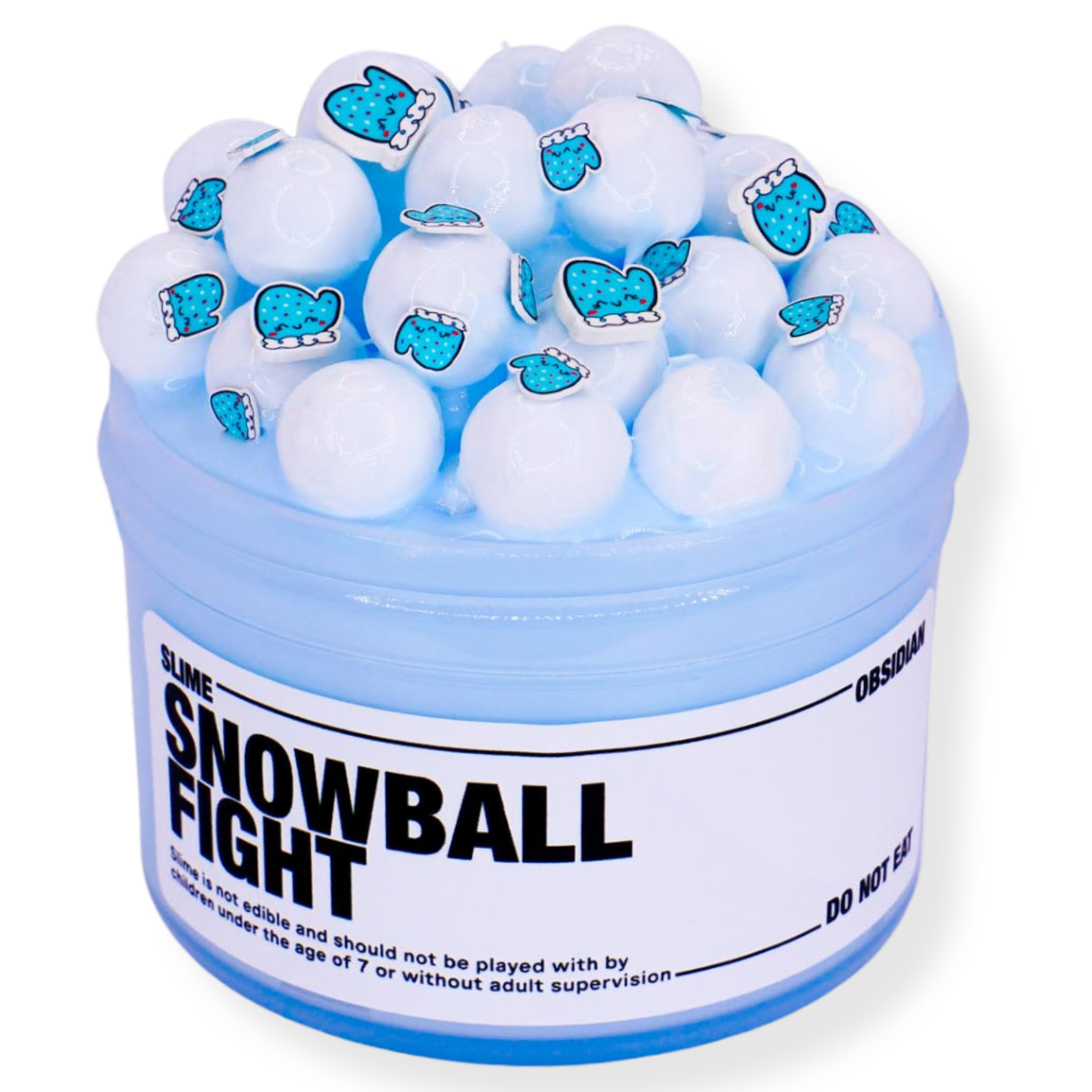 Snowball Fight Slime - Slime Obsidian