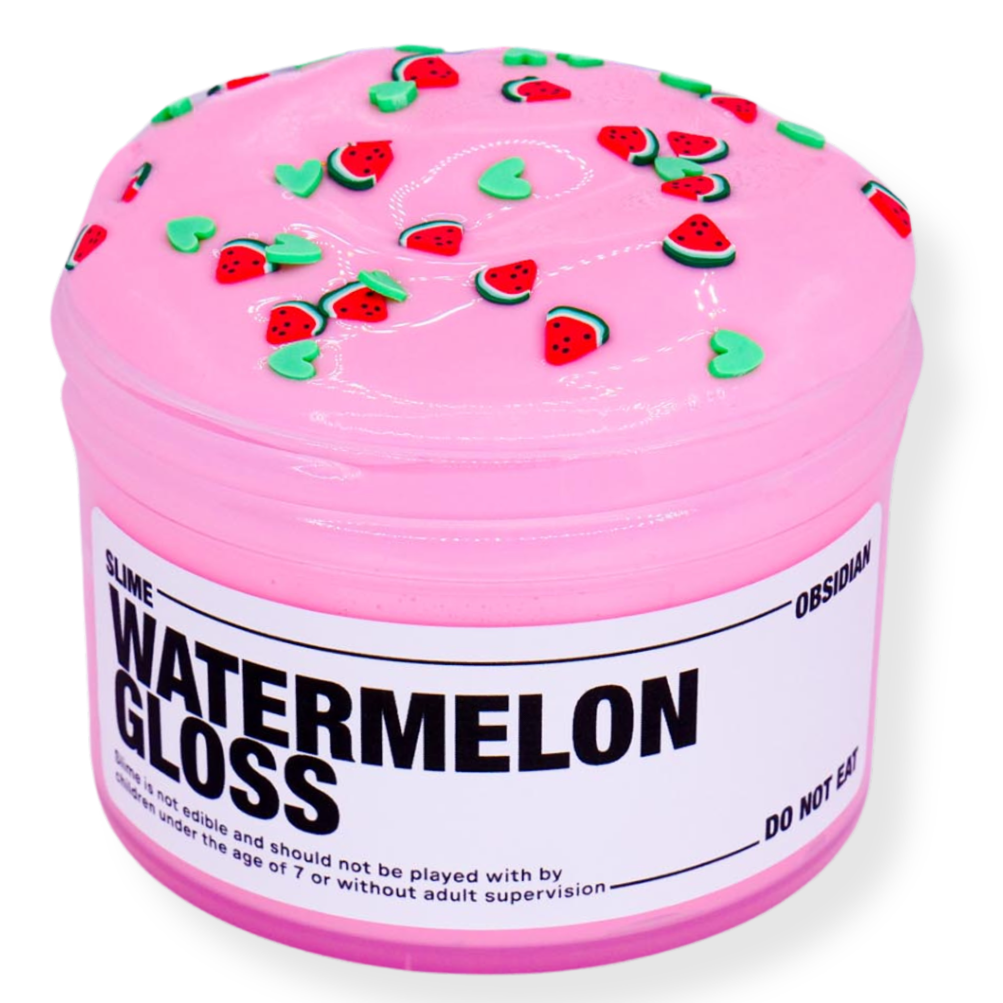 Watermelon Gloss Slime - Slime Obsidian