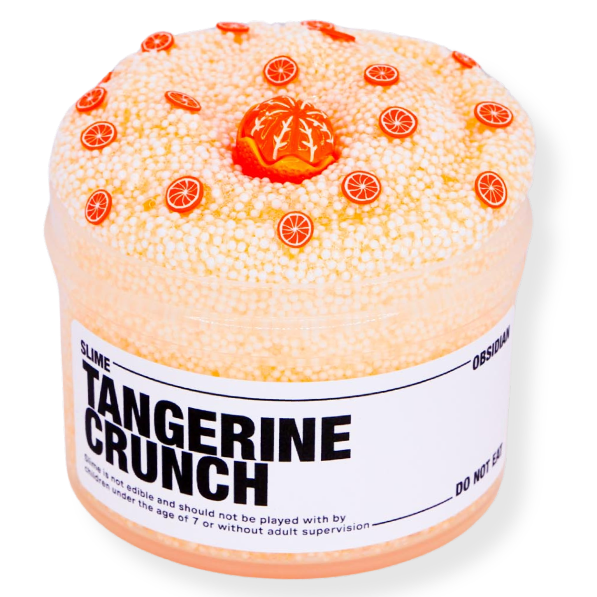 Tangerine Crunch Slime - Slime Obsidian