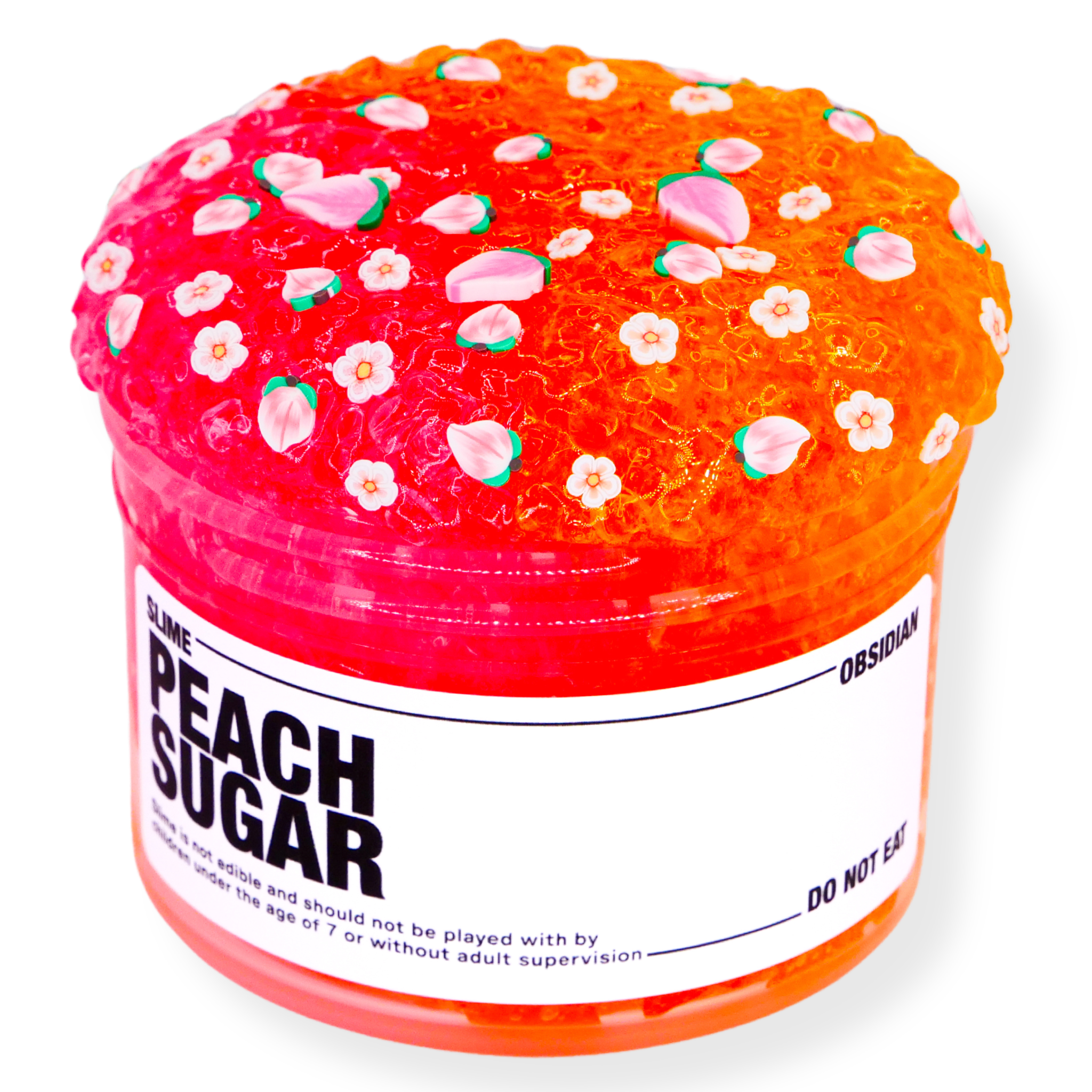 Peach Sugar Slime - Slime Obsidian